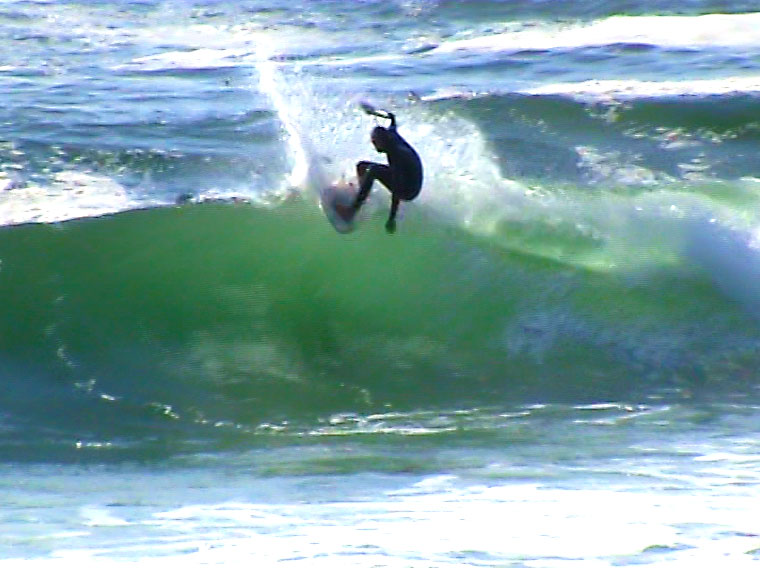 Stuart Barnes Surfing Somewhere